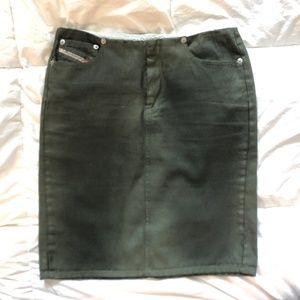 Green Diesel Skirt Size 27